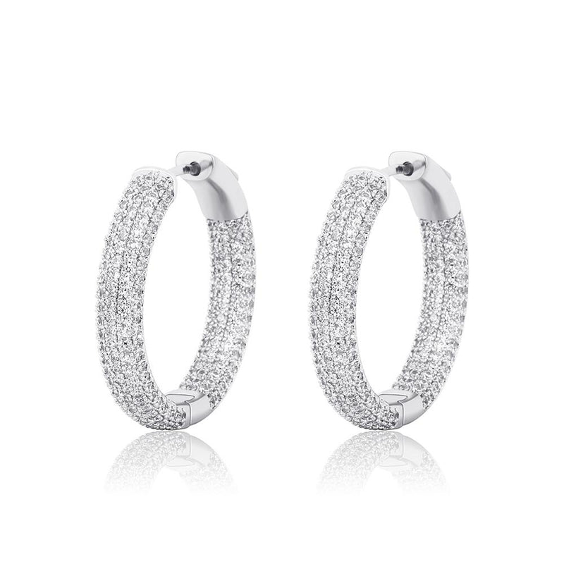 Boucles | ICE HOOP - Argent